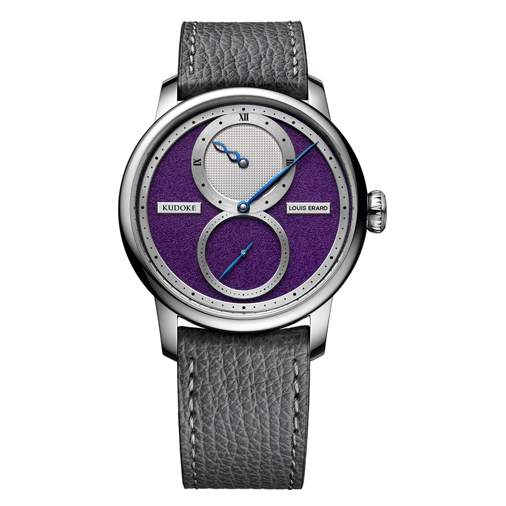 Noirmont X Collection 聯名款系列｜LE RÉGULATEUR Louis Erard x Kudoke Purole Limited-紫色版