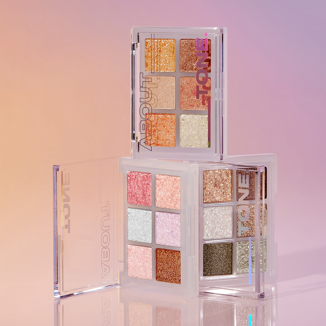 【About tone】我的流行閃光6色眼影盤