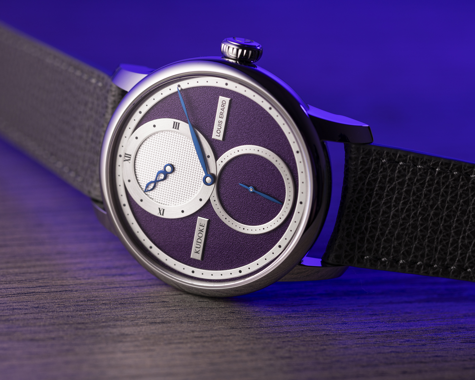 Le Régulateur Louis Erard x Kudoke_PURPLE LIMITED