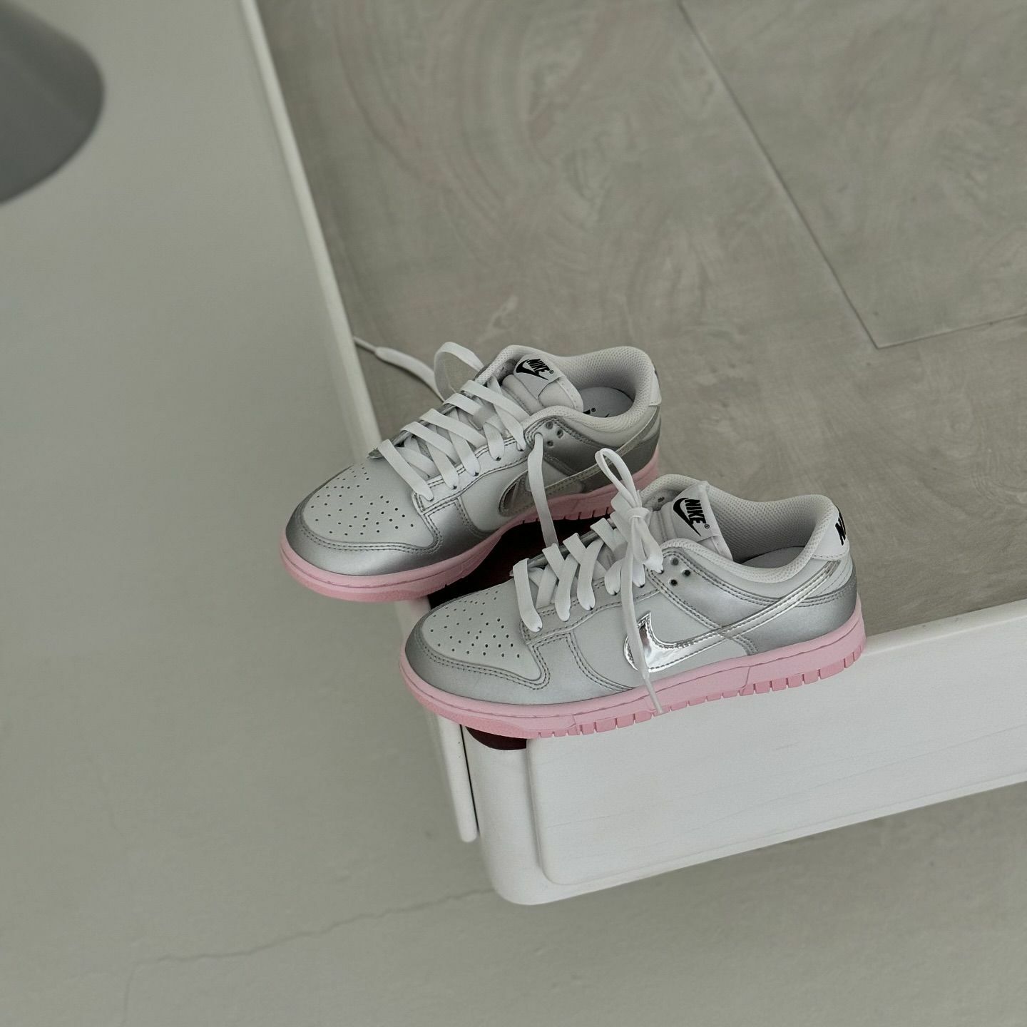 Nike Dunk Low Y2K 液態銀 金屬銀 銀粉 HM3698-006