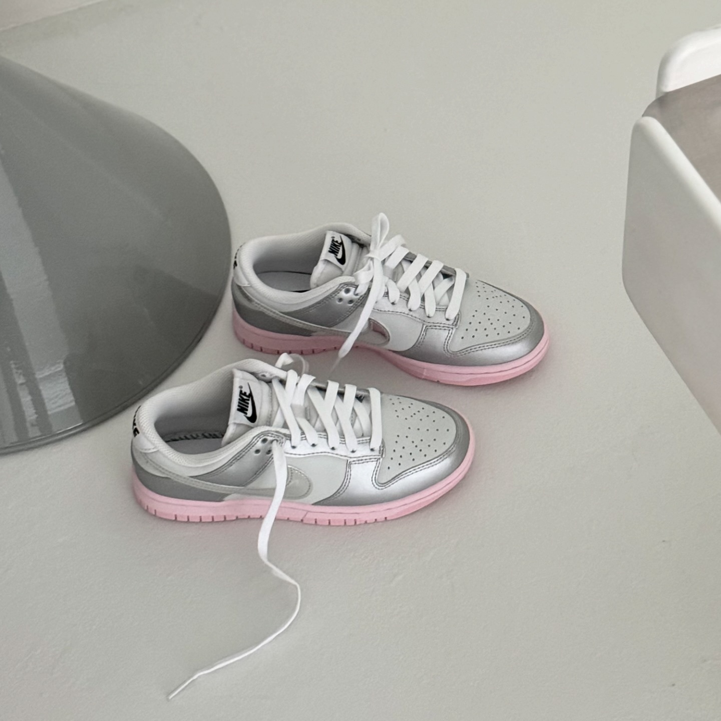 Nike Dunk Low Y2K 液態銀 金屬銀 銀粉 HM3698-006