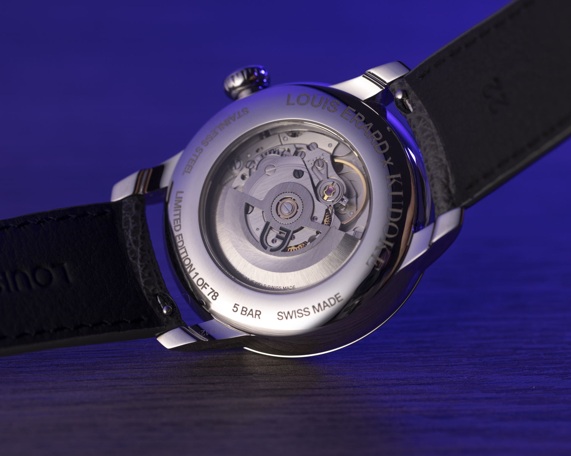 Le Régulateur Louis Erard x Kudoke_PURPLE LIMITED