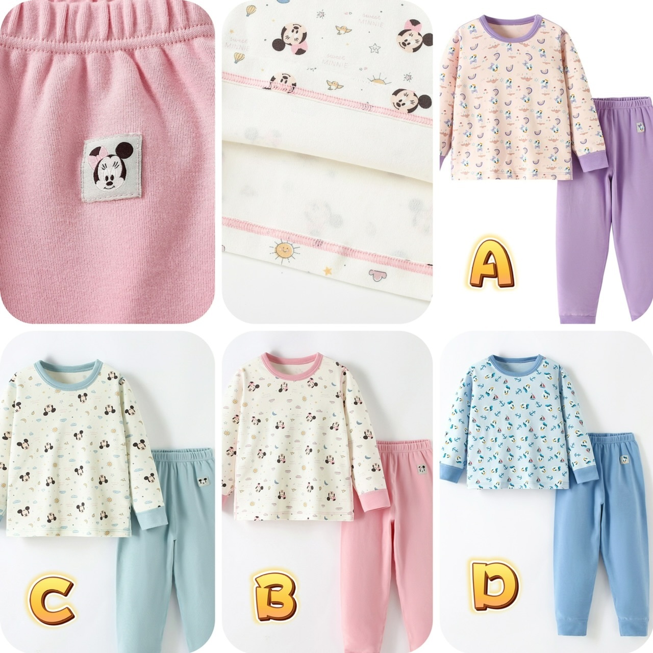 迪士尼純棉印花家居套裝- 2401464