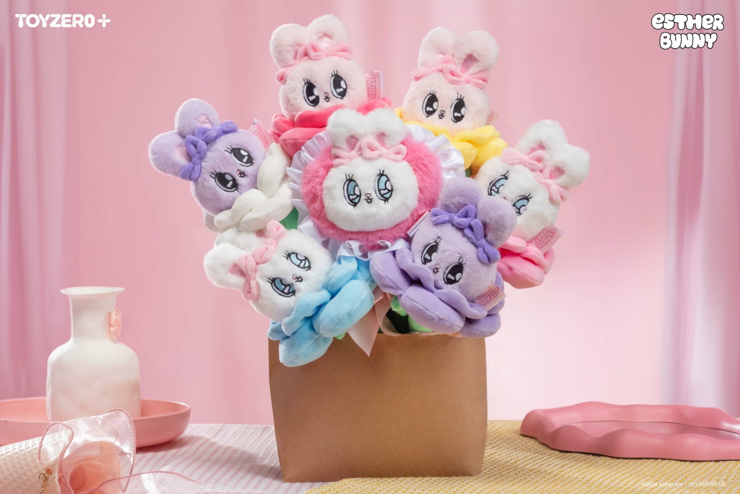 Esther Bunny艾絲樂小兔 - 花朵系列毛絨 (盲盒)