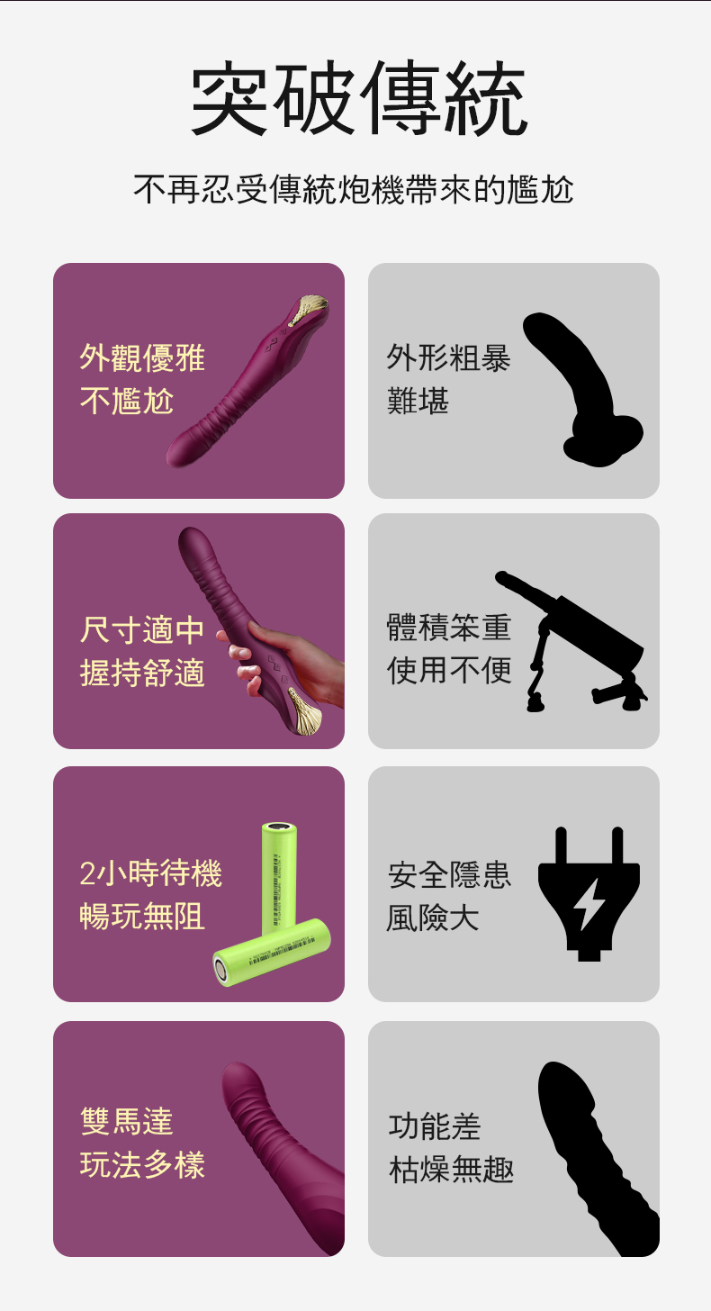 ZALO,ZALO KING,ZALO 按摩棒,ZALO 伸縮抽動震動棒,伸縮按摩棒,G點按摩棒,高潮按摩棒,震動按摩棒,情趣用品,情趣玩具,成人玩具