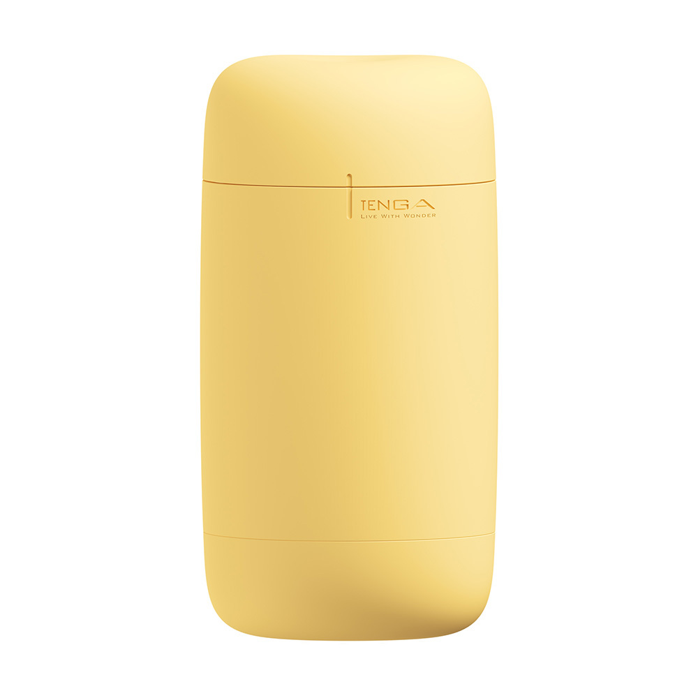 TENGA Puffy 悠柔杯 [Custard Yellow/旋柔黃]
