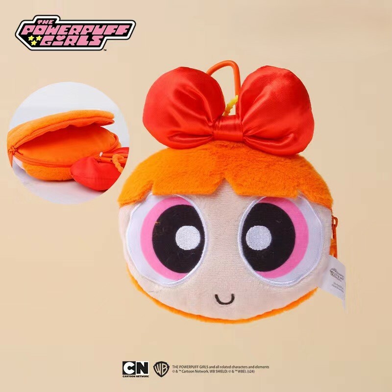 《4754》可愛飛天小女警零錢包掛飾