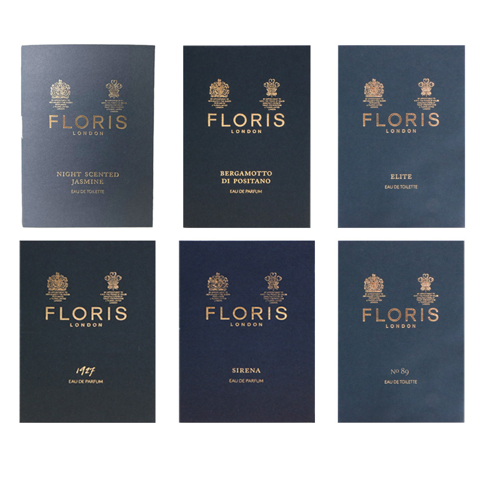FLORIS 夜魅茉莉/ NO.89 / 菁英氣場 / 漫步波西塔諾 / 1927 / 海洋之子 / 傑明街 淡香水 1.2ml針管 (多款任選)