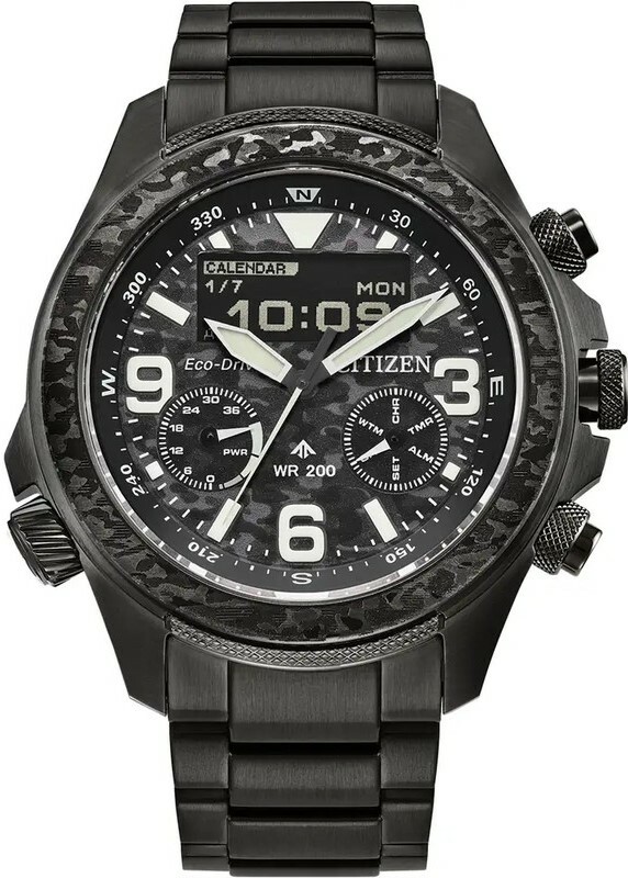 萬年鐘錶 - Citizen 星辰錶  PROMASTER  35週年 LAND系列 U822機芯 限量套組雙顯面盤光動能男錶  JV1008-63E  錶徑44MM