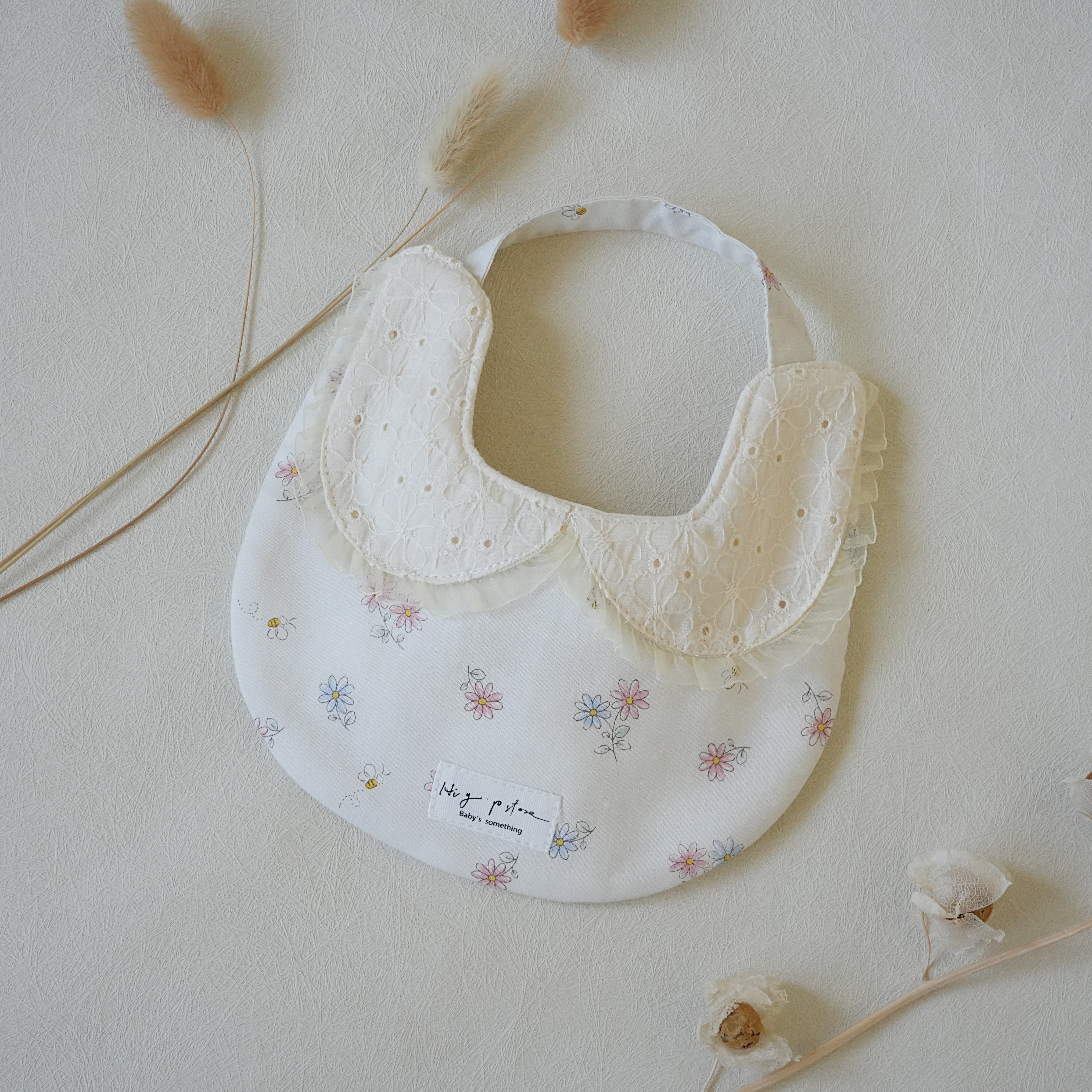 Hi Y.P store-手作圍兜-清新蕾絲花卉