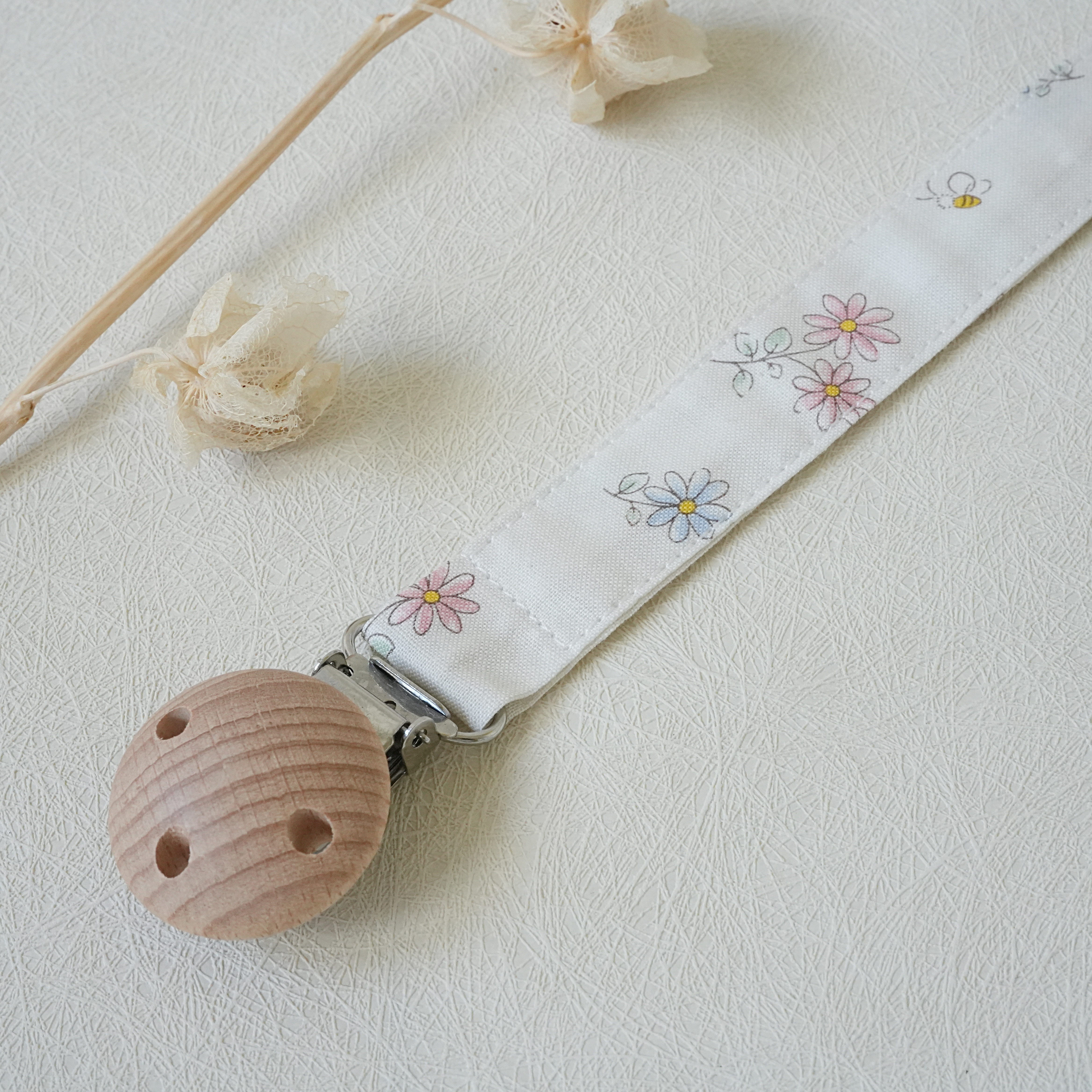 Hi Y.P store-櫸木夾-清新蕾絲花卉