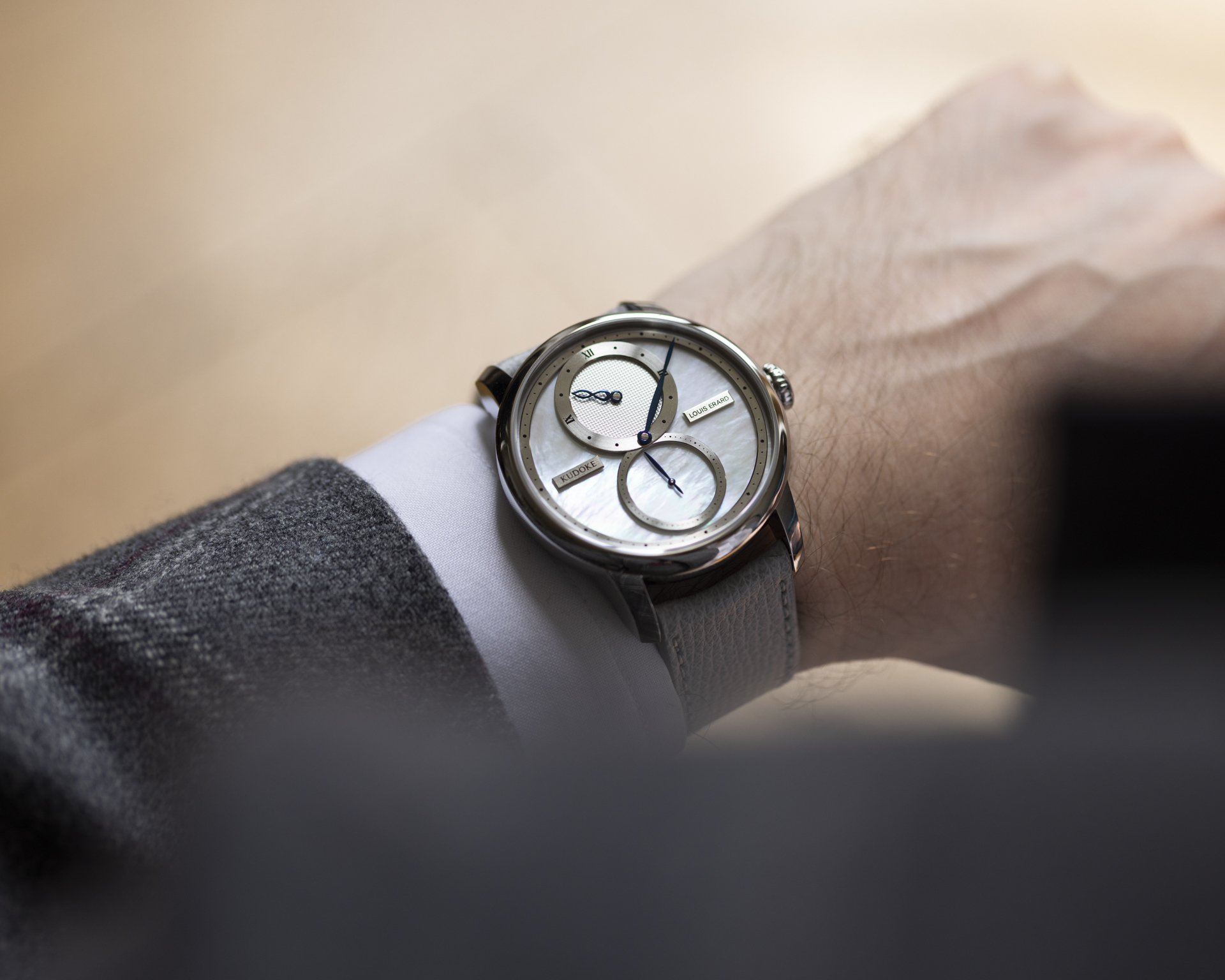 Le Régulateur Louis Erard x Kudoke_WHITE MOP LIMITED
