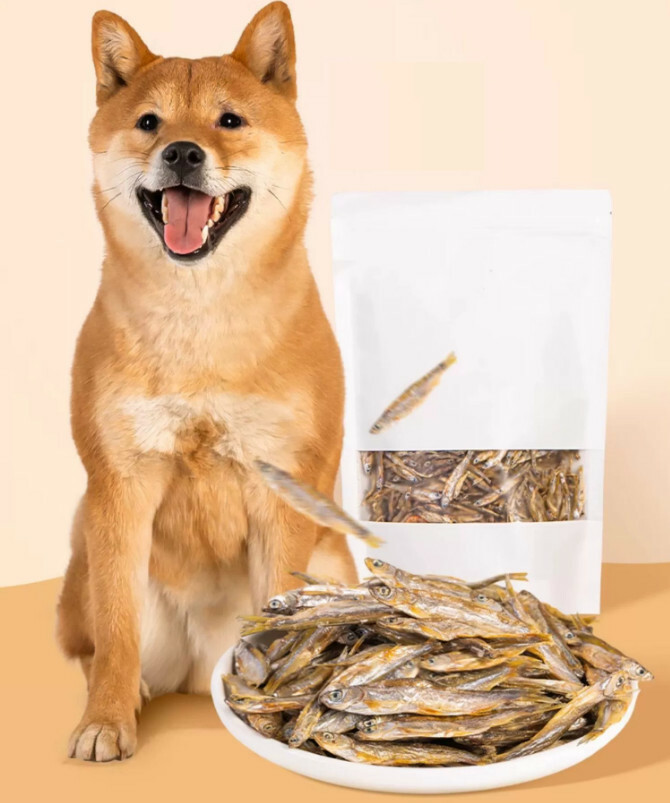 寵物零食小魚干【多春魚凍干款100g】