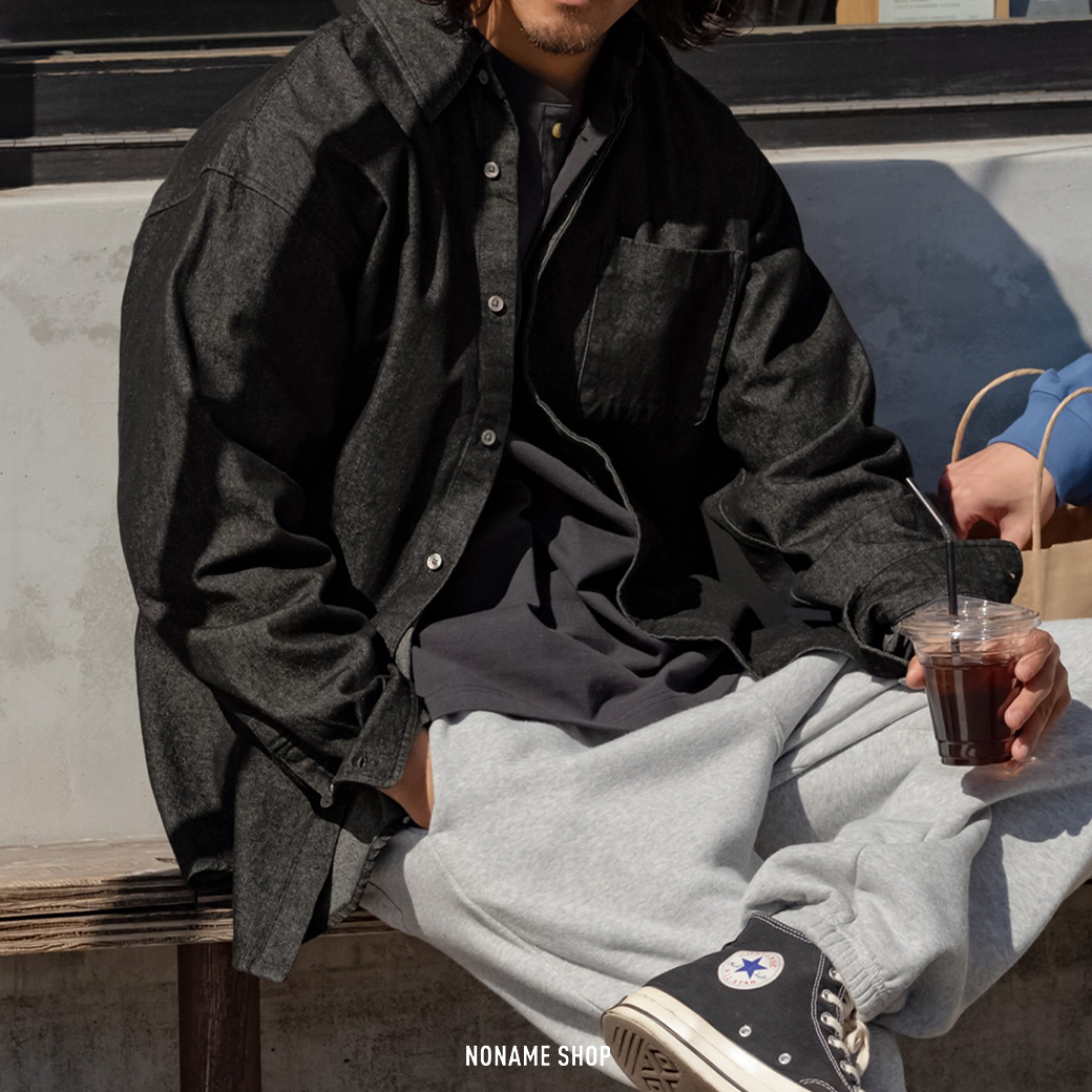 THE CRAFT CREW PRODUCTS 日系 寬鬆 長袖 襯衫 11色 (男款)