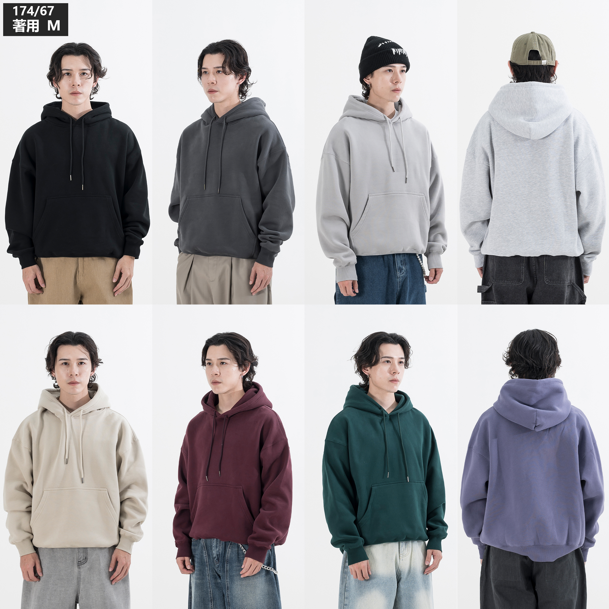 AGILITY Basic Fleece Hoodie 基礎輕量 帽Tee [H3-24]