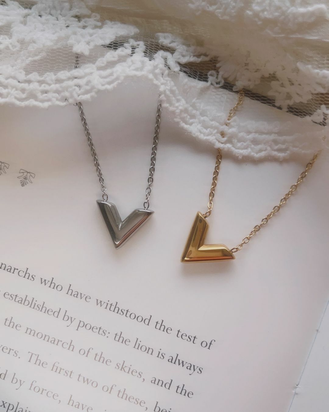 [美圖修臉🧝🏻‍♀️維納斯女神] N21 Venus necklace - 316L