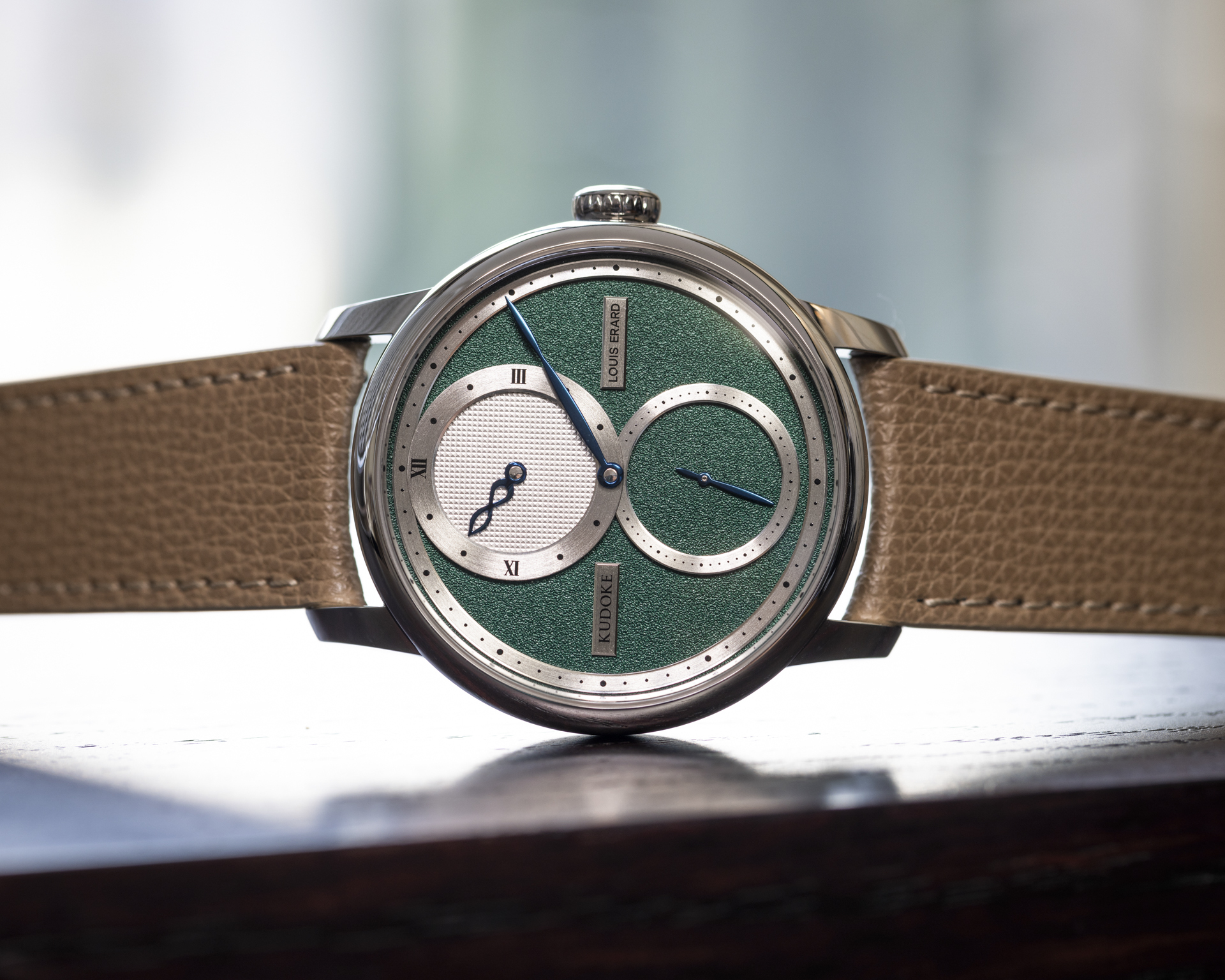 Le Régulateur Louis Erard x Kudoke_FOREST GREEN LIMITED