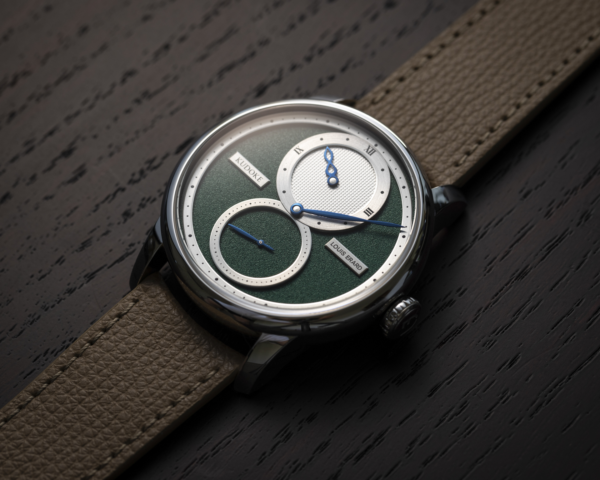 Le Régulateur Louis Erard x Kudoke_FOREST GREEN LIMITED