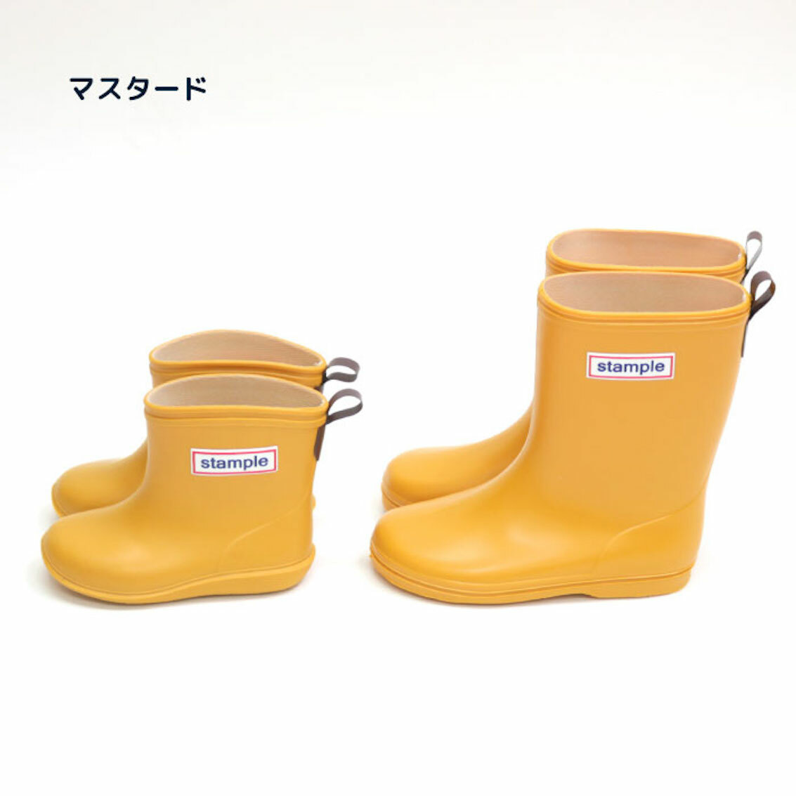 日本製 STAMPLE 兒童雨靴