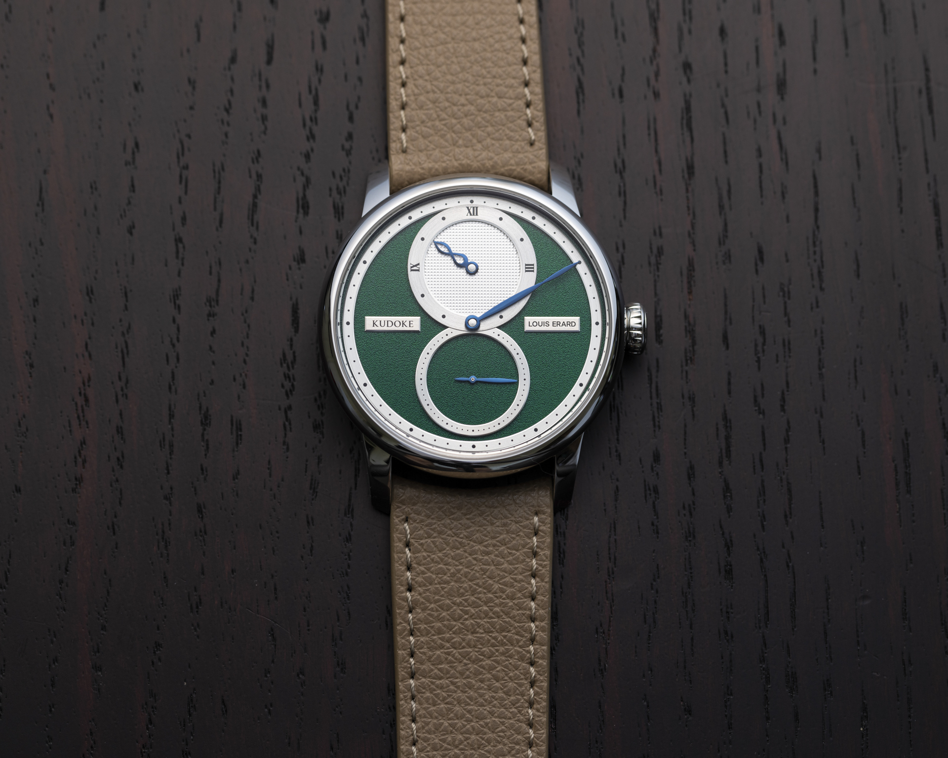 Le Régulateur Louis Erard x Kudoke_FOREST GREEN LIMITED