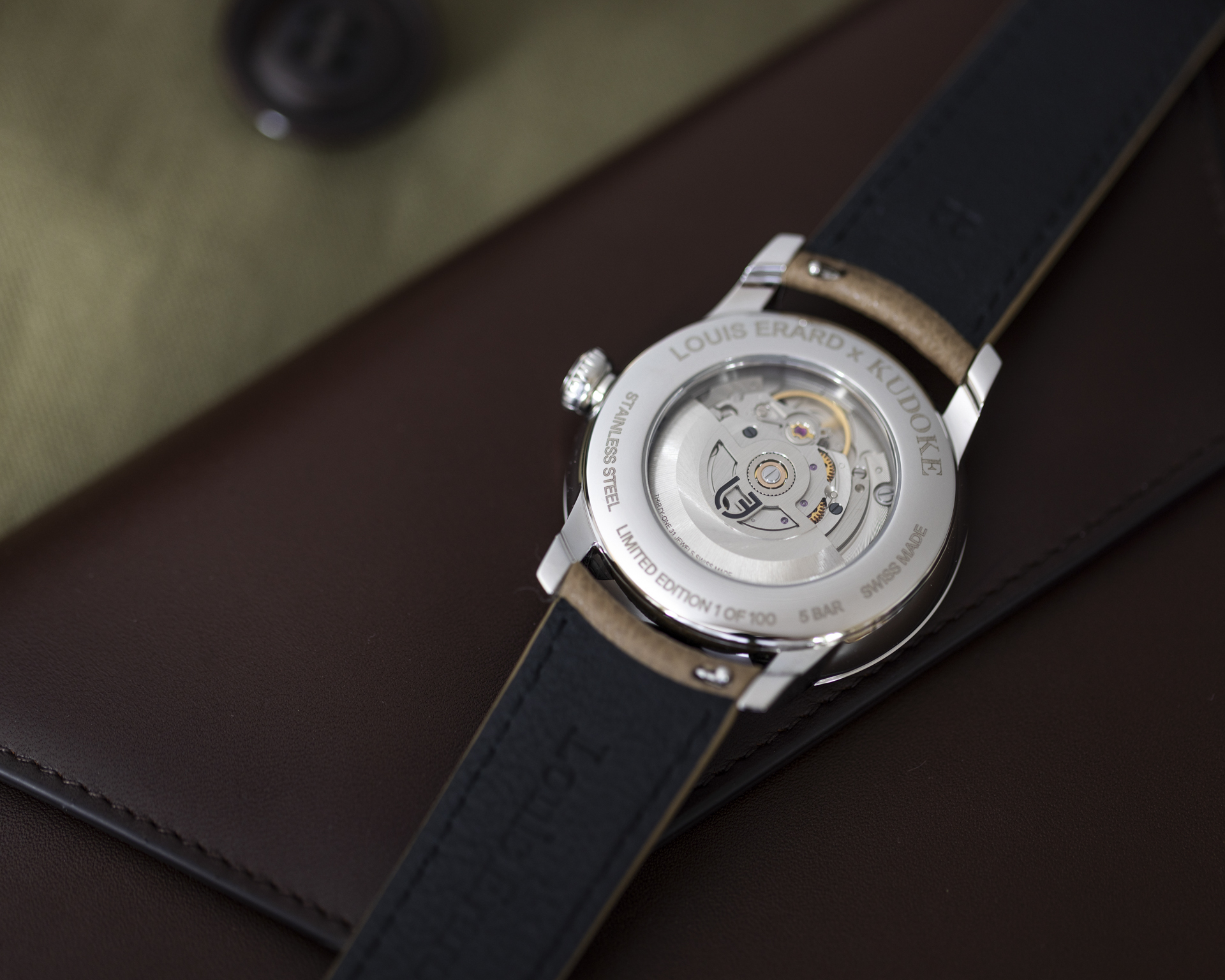 Le Régulateur Louis Erard x Kudoke_FOREST GREEN LIMITED