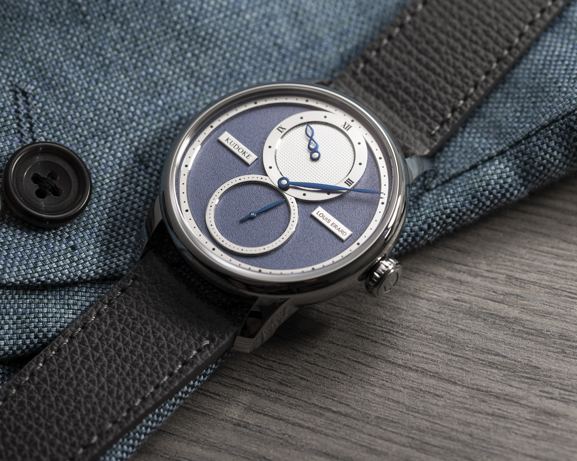 Le Régulateur Louis Erard x Kudoke_LIGHT BLUE LIMITED