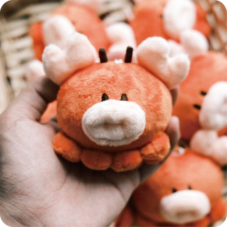 Crispy Fried Plush Doll - Crab Crab Jun ⸜(๑⃙⃘'ᵕ'๑⃙⃘ )⸝⋆︎*