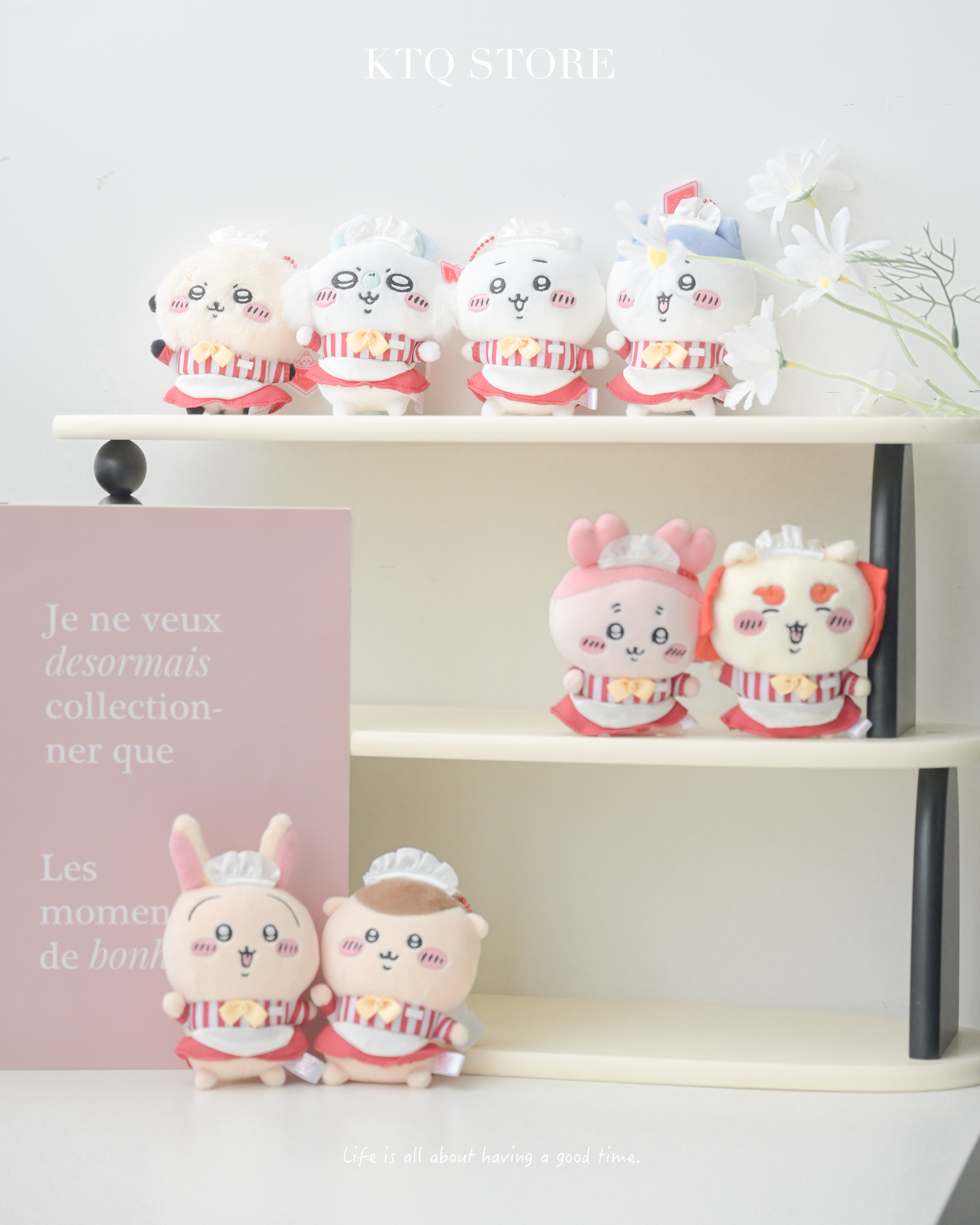 KTQ STORE ‧ 日本 Chiikawa 吉伊卡哇餐廳女僕系列