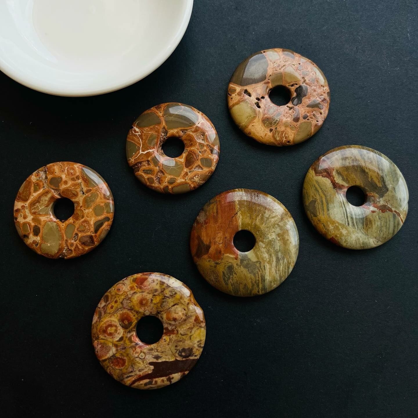 [原石] 小行星碧玉 平安扣