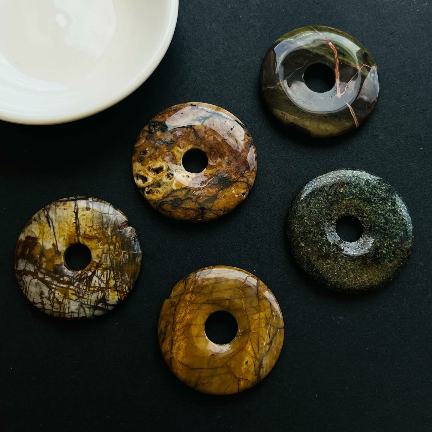 [原石] 碧玉 平安扣