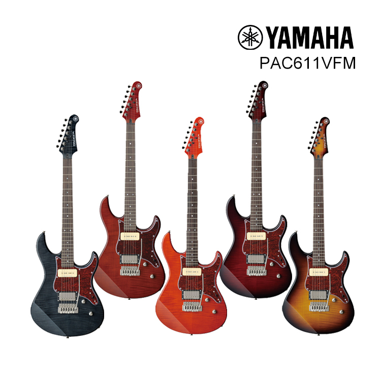 YAMAHA PAC611VFM  孤獨搖滾 單雙 電吉他 Pacifica 611 附原廠琴袋 小孤獨