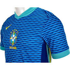 2024 Brazil Away Shirt with Nameset