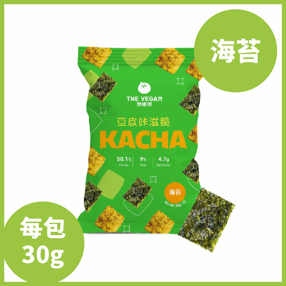 【樂維根豆皮咔滋脆】- 海苔 (30g)
