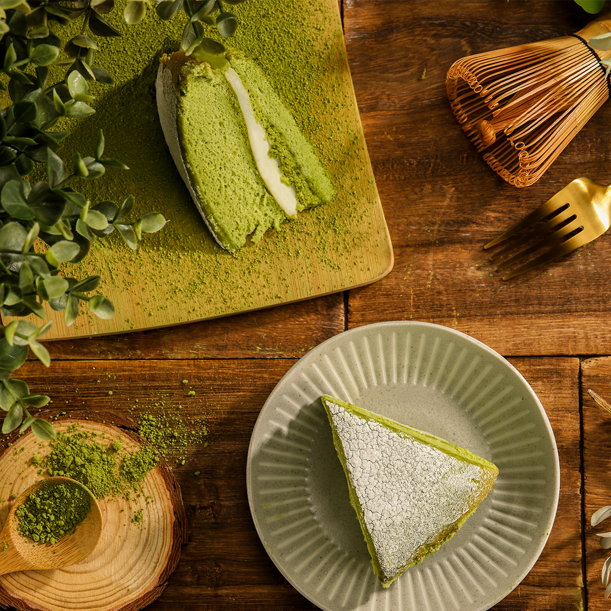 高雄岡山樂購快閃｜抹茶大福 8吋