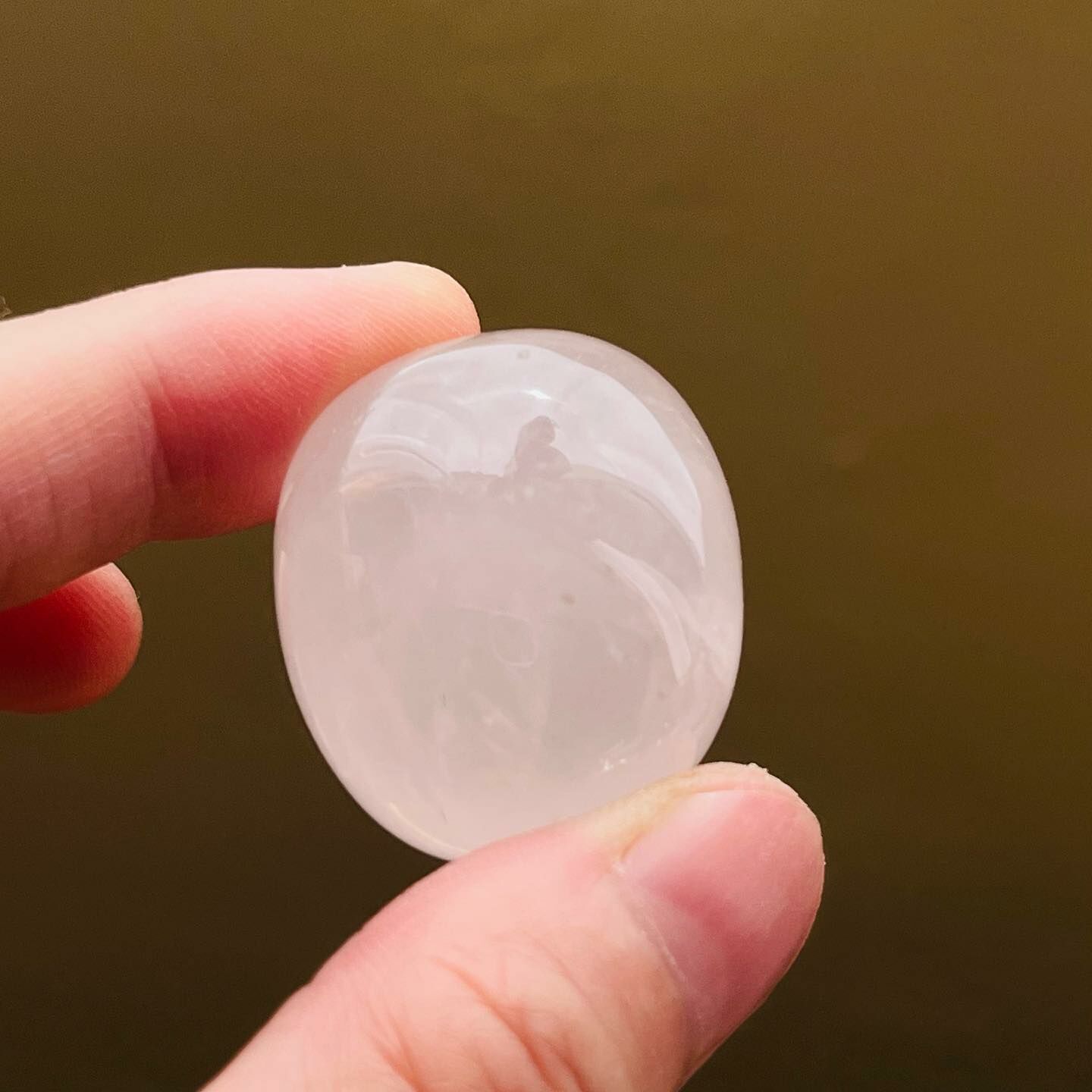 [原石] 粉晶 水晶滾石