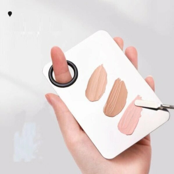 Hotly recommended makeup palette (large square stainless steel + color stick)