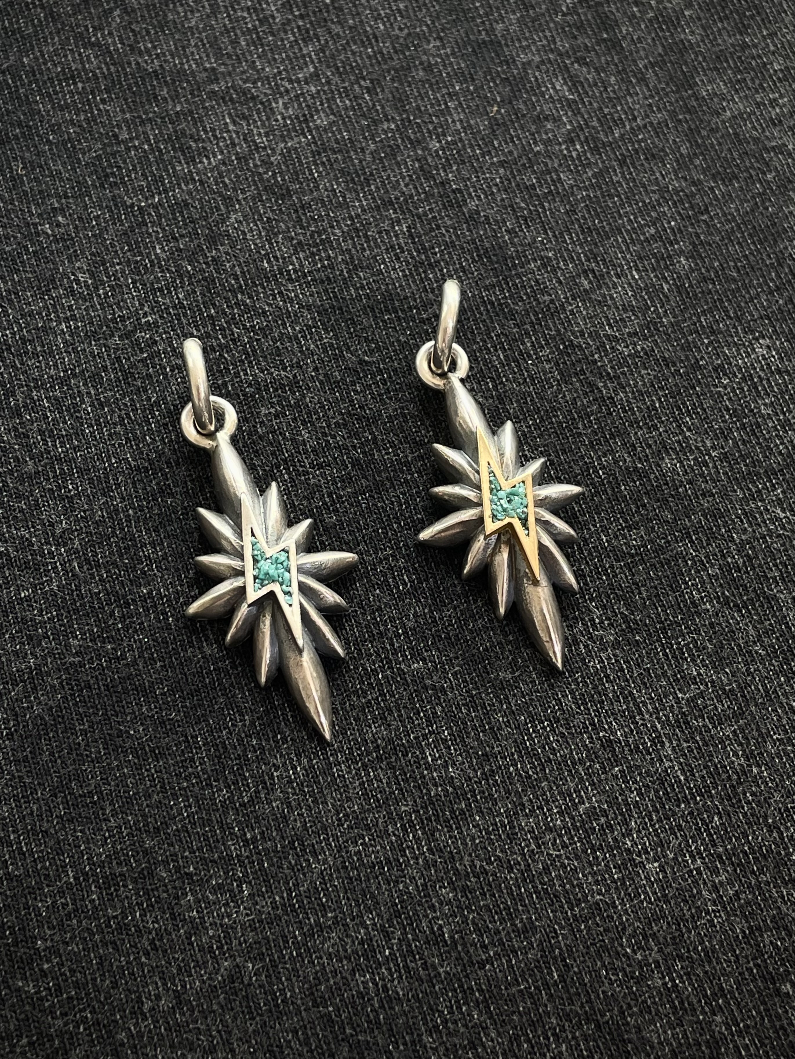 SE-1260 1261 Eagle with Lightning/Tip Turquoise