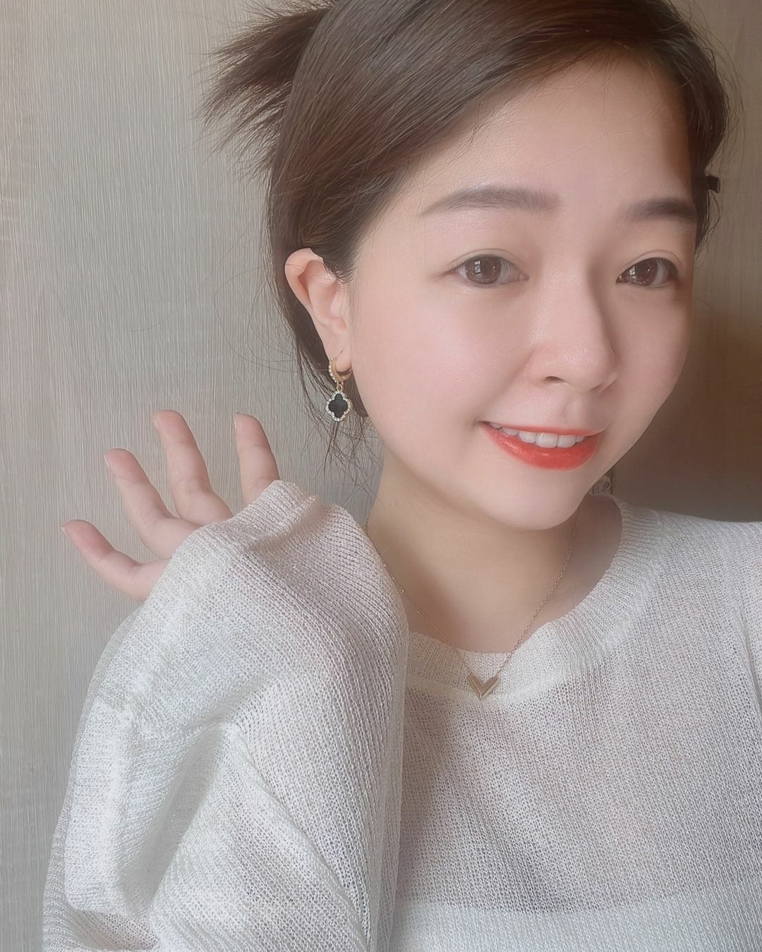 E18 Lucky Clover 🍀 earrings- silver925純銀耳扣