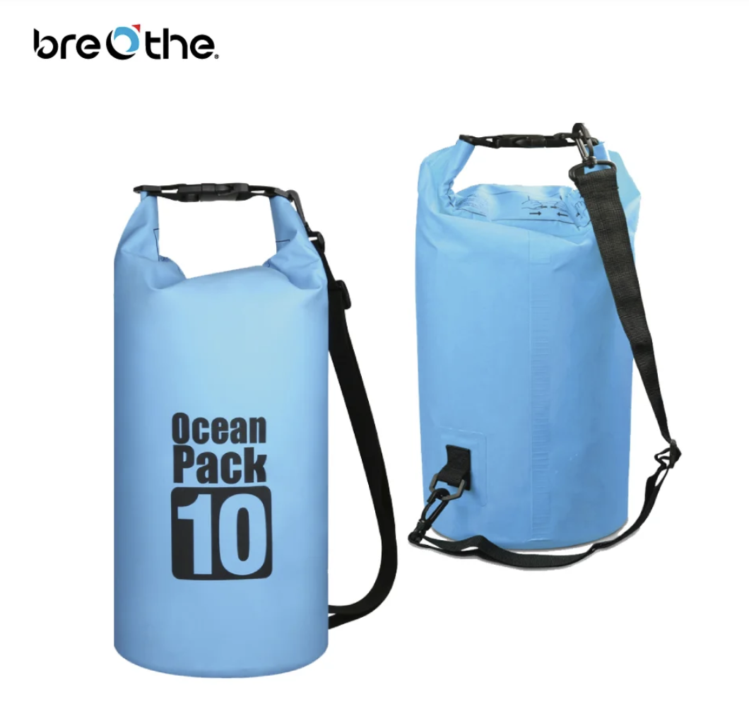 水呼吸Breathe 10L單肩背防水袋 32-A-10
