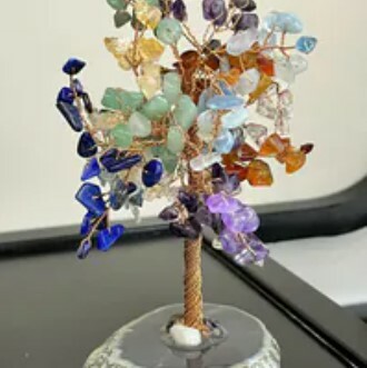 [S] GEMZ & CO HLCT MEDIUM MA NAO BASE TREE, 7 COLORS, W45 (W45)