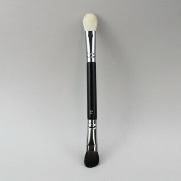 Hotly recommended double-ended makeup brush and eye shadow brush (F8 double-ended eye shadow and nose shadow brush)