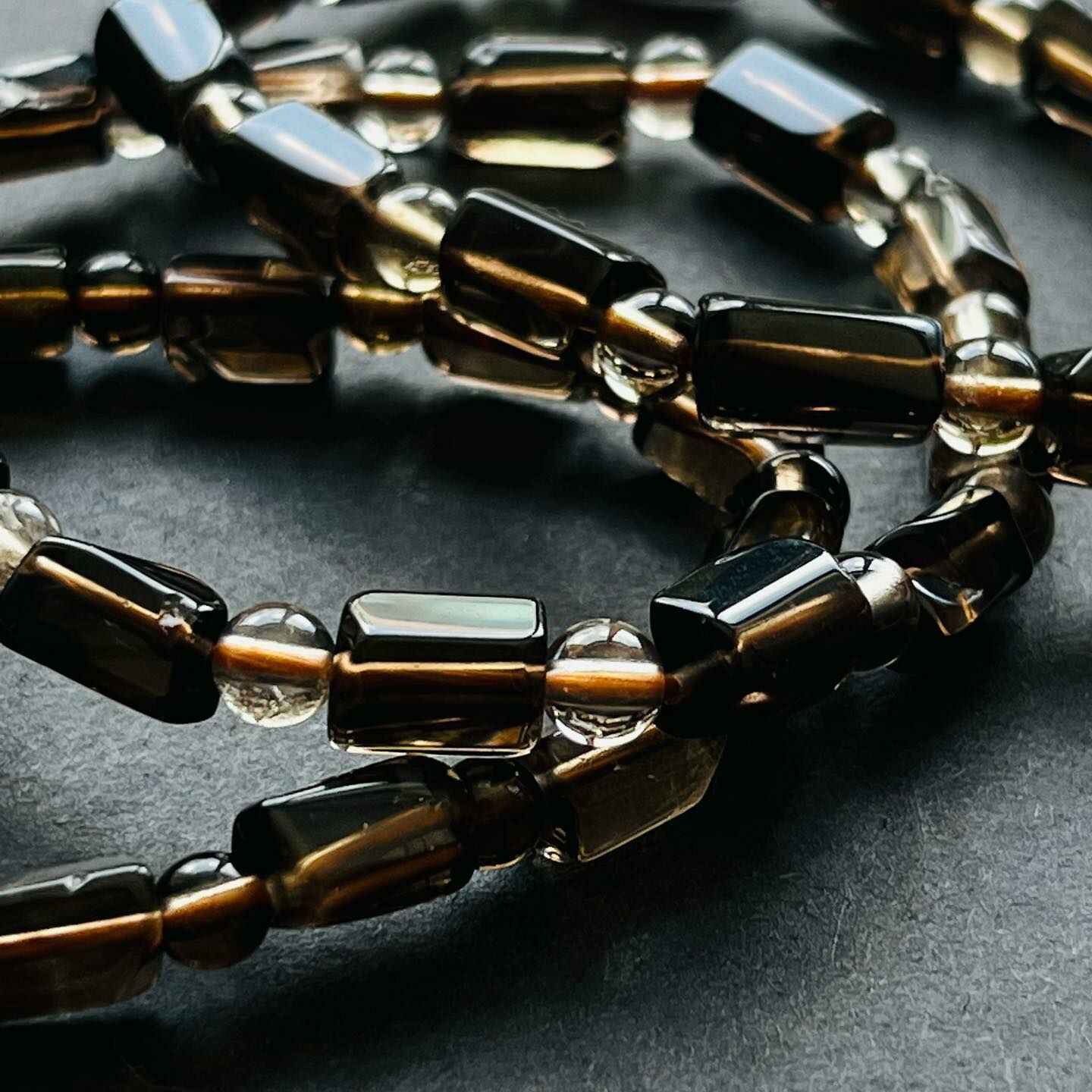 [原石] 茶晶 水晶手串