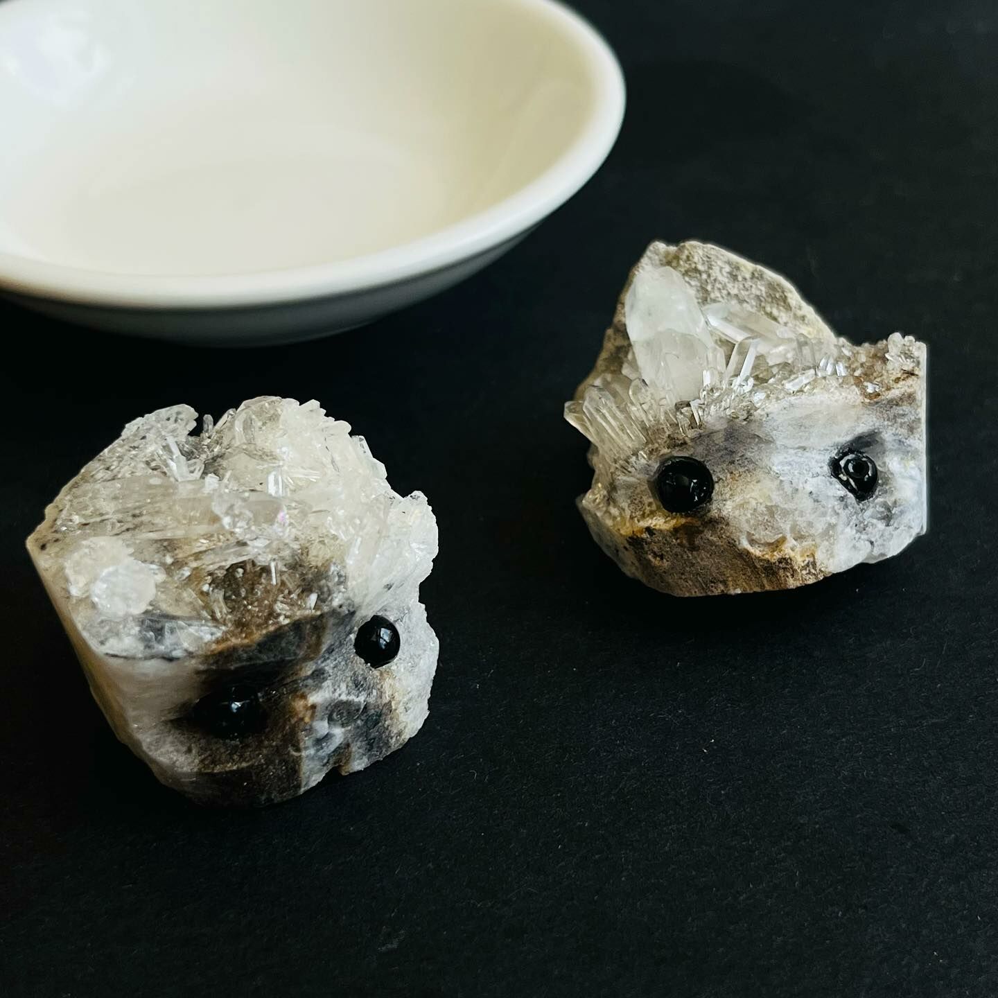 [原石] 白水晶晶簇 原礦小精靈