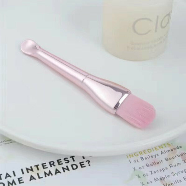 Hot push mask brush (rose gold/mask brush with soft bristles)