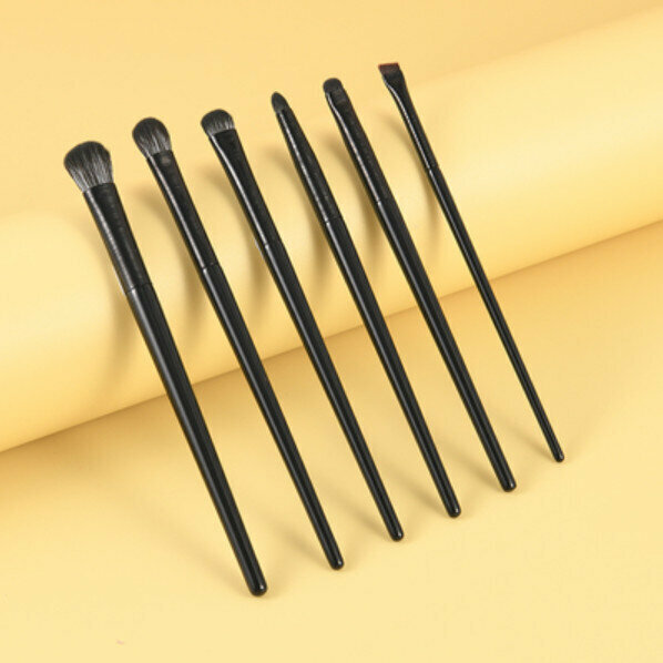 Hot recommendation (6 pieces) soft-bristled eye shadow brush (6 brushed eye shadow brush set)