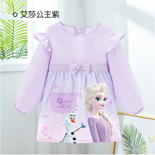 Hot recommended children's blouse (Elsa Snow Purple 110-130 size) (please contact customer service to confirm the delivery size after placing the order)