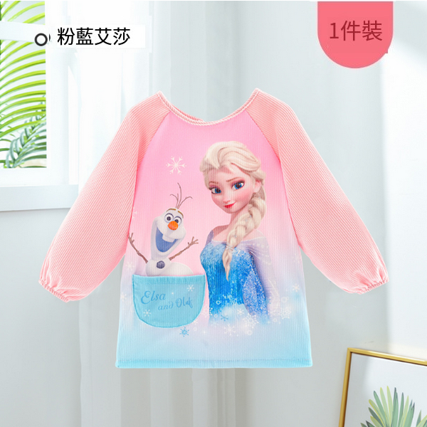 Hot recommended children's blouse (pink blue Elsa size 110-130) (please contact customer service to confirm the delivery size after placing the order)