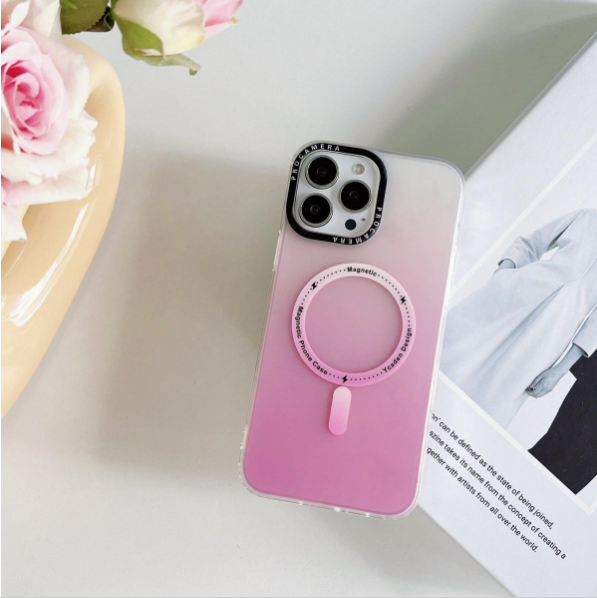 Popular iPhone 14 Pro Gradient Matte MagSafe Phone Case (Blue Gradient): The perfect fusion of fashion and functionality