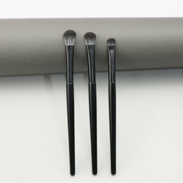 Hot recommendation (3 pieces) soft-bristled eyeshadow brush (3 pieces brushed eyeshadow brush set)