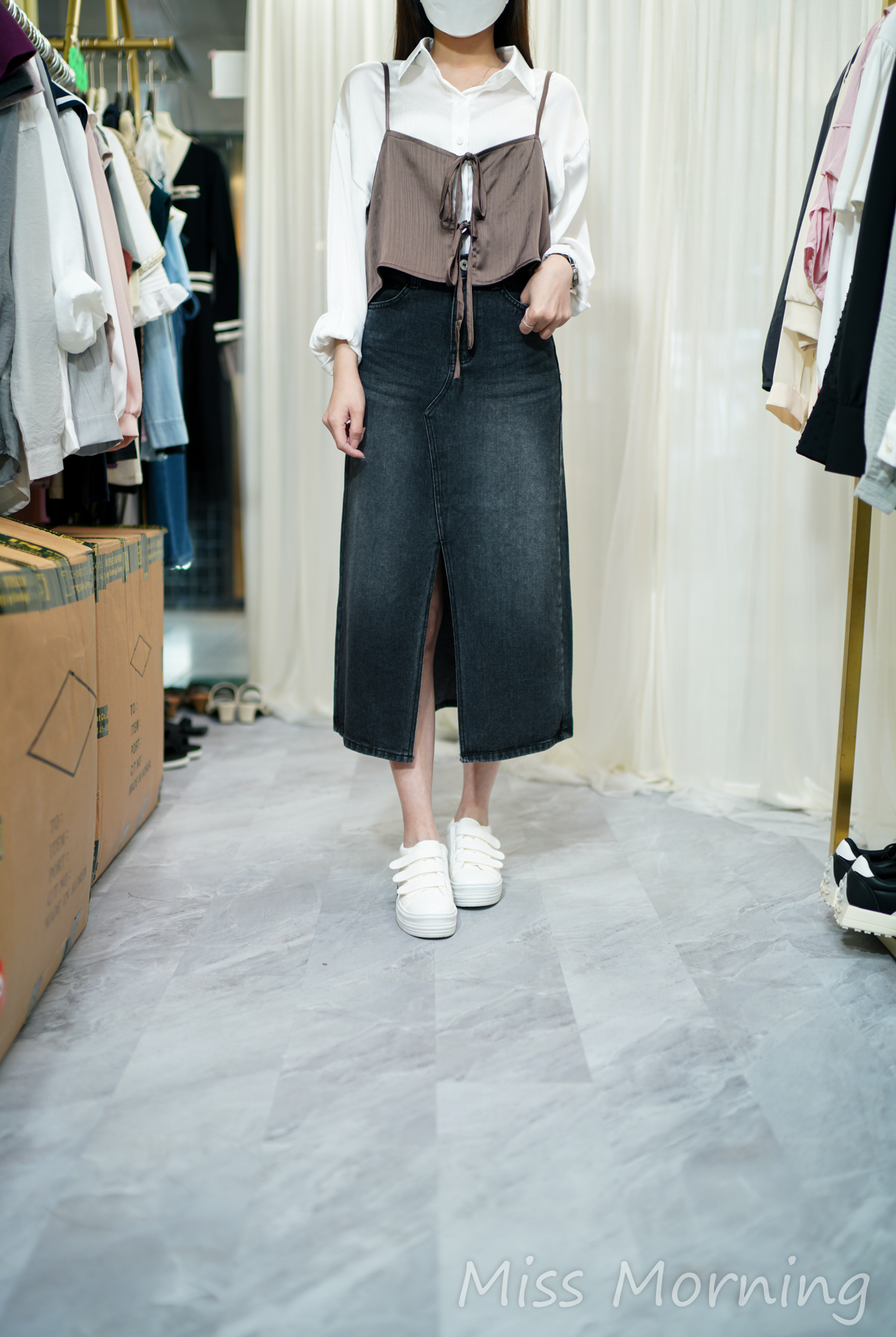 免燙真2件款上衣(14128)